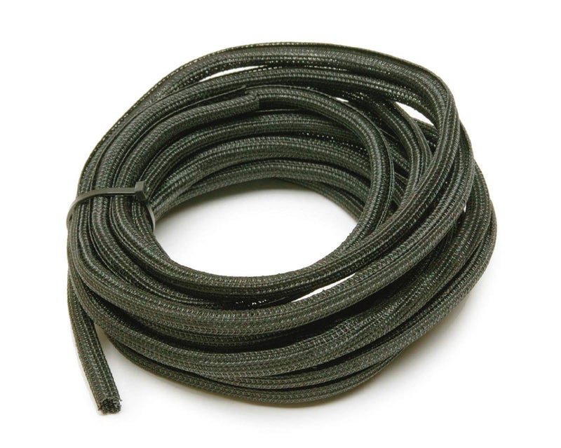 Painless Performance 70901 PowerBraid Split Braided Sleeving, 1/4" Diameter, 20' Length, Black